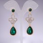 Boucles d'oreilles à cristaux