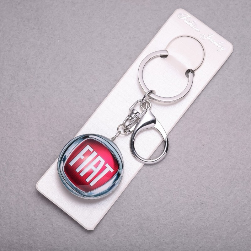Porte-clés Auto Fiat, longueur 10 cm