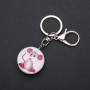 Porte-clés Misha, diamètre 40×30 mm, longueur 9,5 cm