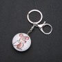 Porte-clés «Misha», diamètre 40×30 mm, longueur 9,5 cm