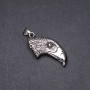 Pendentif Tête d'Aigle 24×45 mm