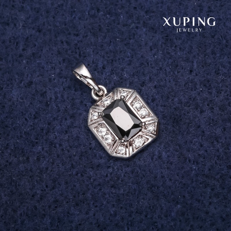 Pendentif Xuping rhodié 11 × 14 × 20 mm