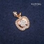 Pendentif Xuping Pomme 15×20×24 mm Dorure 18K