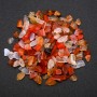 Fourniture pierre brute sans perçage — Cornaline d 4×5-6×11 mm ± 100 g