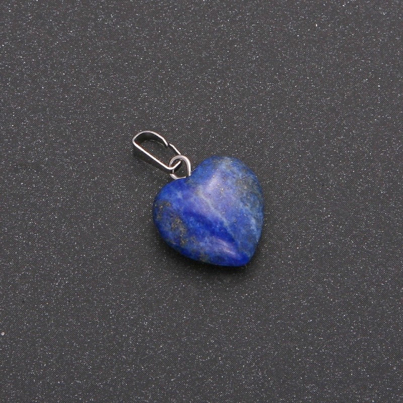 Pendentif Cœur en Lazurite 14x14x23 mm
