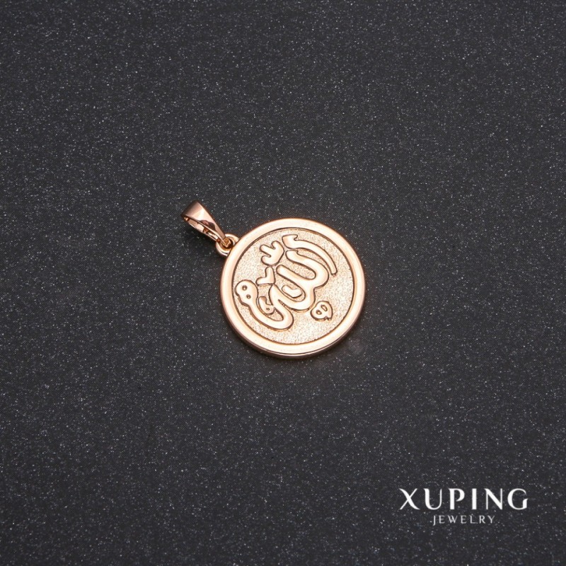 Pendentif Xuping Sura 18×26 mm dorure 18k