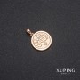 Pendentif Xuping Sura 18×26 mm dorure 18k