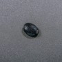Cabochon en pierre d'aventurine Nuit du Caire bleu sable 20×15 mm