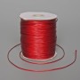Fournitures — Cordon rouge ciré, diamètre 1,5 mm, bobine, longueur 150 m