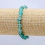 Bracelet élastique en cristal teinté – grains, diamètre 7x3 mm+