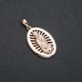 Pendentif Xuping dorure 18K Icône, diamètre 34x18 mm +