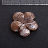 Fourniture Fleur en jaspe naturel, diamètre 41 mm