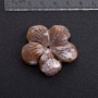 Fourniture Fleur en jaspe naturel, diamètre 41 mm