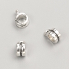 Fournitures – Porte-bélière, diamètre 6×4×9 mm, Ø d'ouverture 3,7 mm, emballage 20 g ± 53 pièces