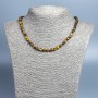Collier œil de tigre faceté 48 cm