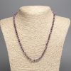 Collier en fosfosidérite facetté rondelle, diamètre 4×5 mm, longueur 48 cm +