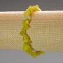 Bracelet en jadeïte jaune - éclats, diamètre 10 × 4 mm, longueur 18 cm (élastique)
